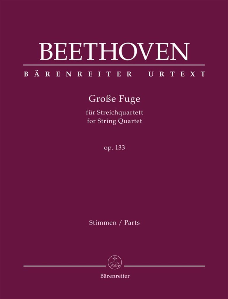 Große Fuge For String Quartet Op. 133